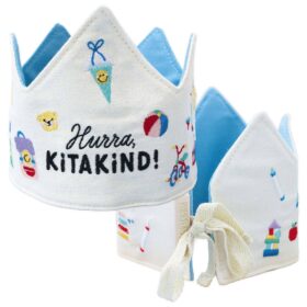 Krone bestickt Kitakind
