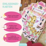 12 Einladungskarten Schloss