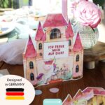 12 Einladungskarten Schloss
