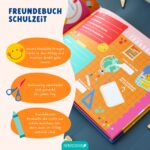 Freundebuch für die Schulzeit – Bunt