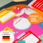 Freundebuch für die Schulzeit – Bunt
