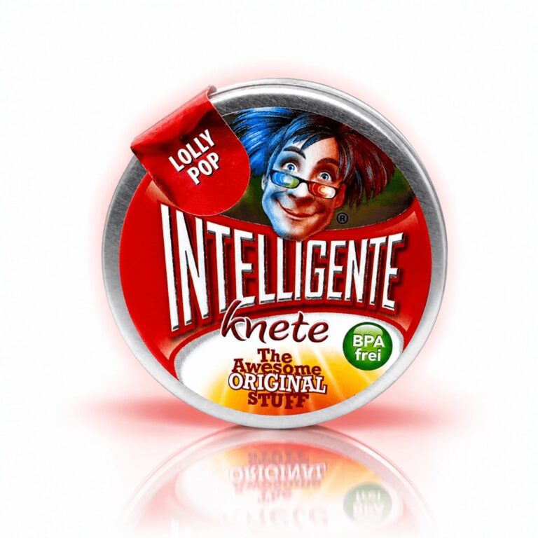 Intelligente Knete Kleine Dose Lolly Pop