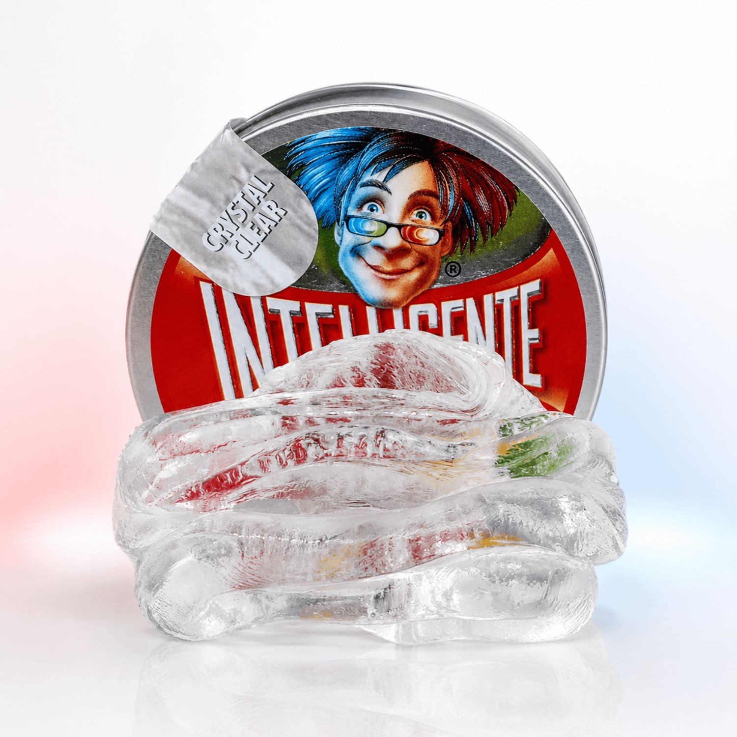 Intelligente Knete Kleine Dose Crystal Clear Intelligente Knete Kleine Dose Crystal Clear