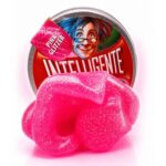 Intelligente Knete Kleine Dose Pink Glitzer