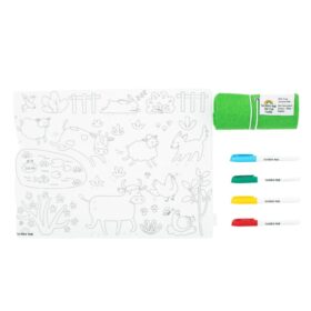 Scribble Mat "Auf dem Bauernhof" - 4 Farben