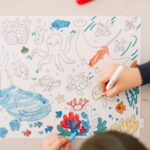 Scribble Mat "Unter dem Meer" - 4 Farben