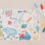 Scribble Mat "Unter dem Meer" - 4 Farben