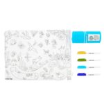 Scribble Mat "Im Garten" - 4 Farben