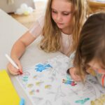 Scribble Mat "Im Garten" - 4 Farben
