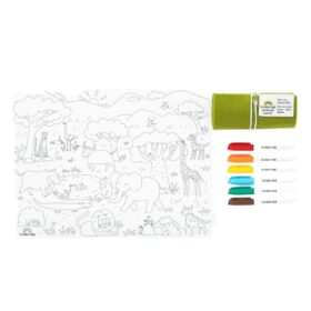 Scribble Mat "Auf Safari" - 6 Farben