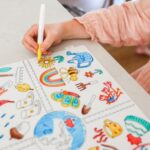 Scribble Mat "Die Jahreszeiten" - 6 Farben