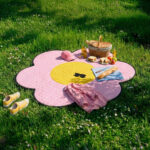 Picknick & Spieldecke - flower power