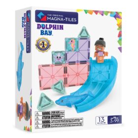 MAGNA-TILES® Dolphin Bay 13-teiliges magnetisches Bauset – Kreatives Spielvergnügen