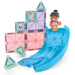 MAGNA-TILES® Dolphin Bay 13-teiliges magnetisches Bauset – Kreatives Spielvergnügen