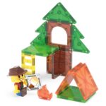 MAGNA-TILES® Camp Out 16-teilig: Magnetischer Bauspass für Abenteurer