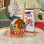 MAGNA-TILES®microMAGS Lebkuchenhaus Travel-Set, 24-teilig, magnetisch