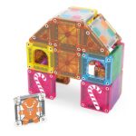 MAGNA-TILES®microMAGS Lebkuchenhaus Travel-Set, 24-teilig, magnetisch