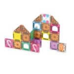 MAGNA-TILES®microMAGS Lebkuchenhaus Travel-Set, 24-teilig, magnetisch