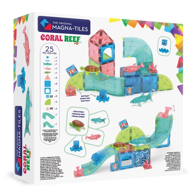 MAGNA-TILES® Coral Reef 25-teilig: Kreativer Unterwasserspass