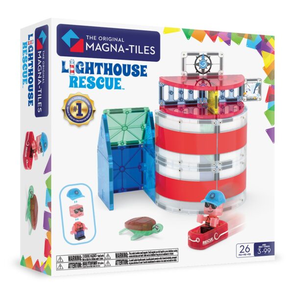 MAGNA-TILES&reg; Lighthouse Rescue 26-teilig: Maritime Abenteuer erleben