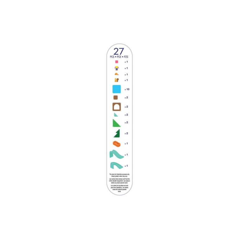 MAGNA-TILES® Raging Rapids 27-teilig: Magnetischer Bauspass