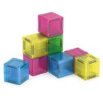 MAGNA-TILES® microMAGS Cubes 9-teilig: Magnetischer Bauspass