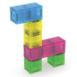 MAGNA-TILES® microMAGS Cubes 9-teilig: Magnetischer Bauspass