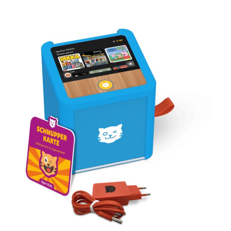 tigerbox TOUCH PLUS (blau) - Swiss-Edition